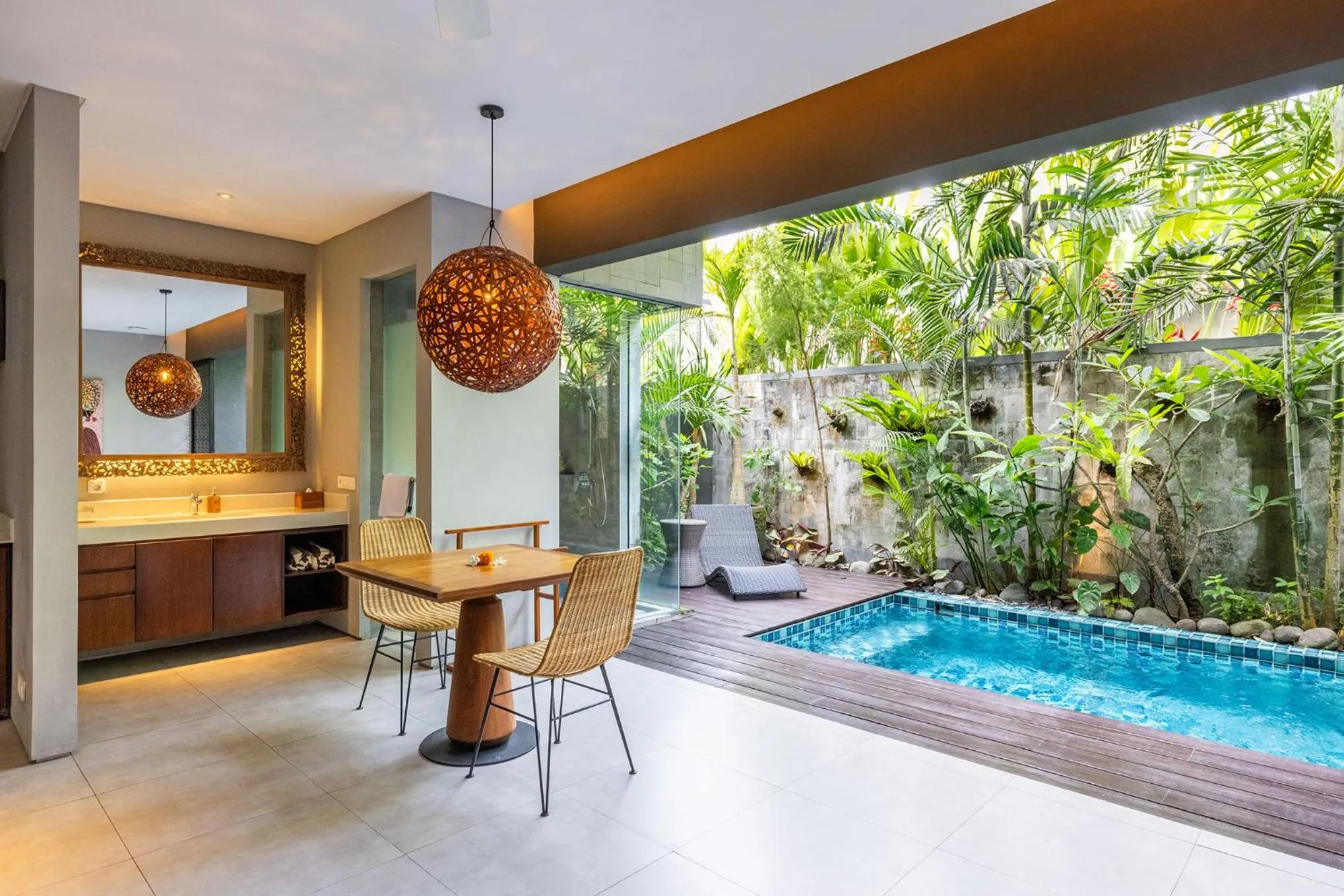 One-Bedroom Villa with Living Room in The Ning Resort Ubud