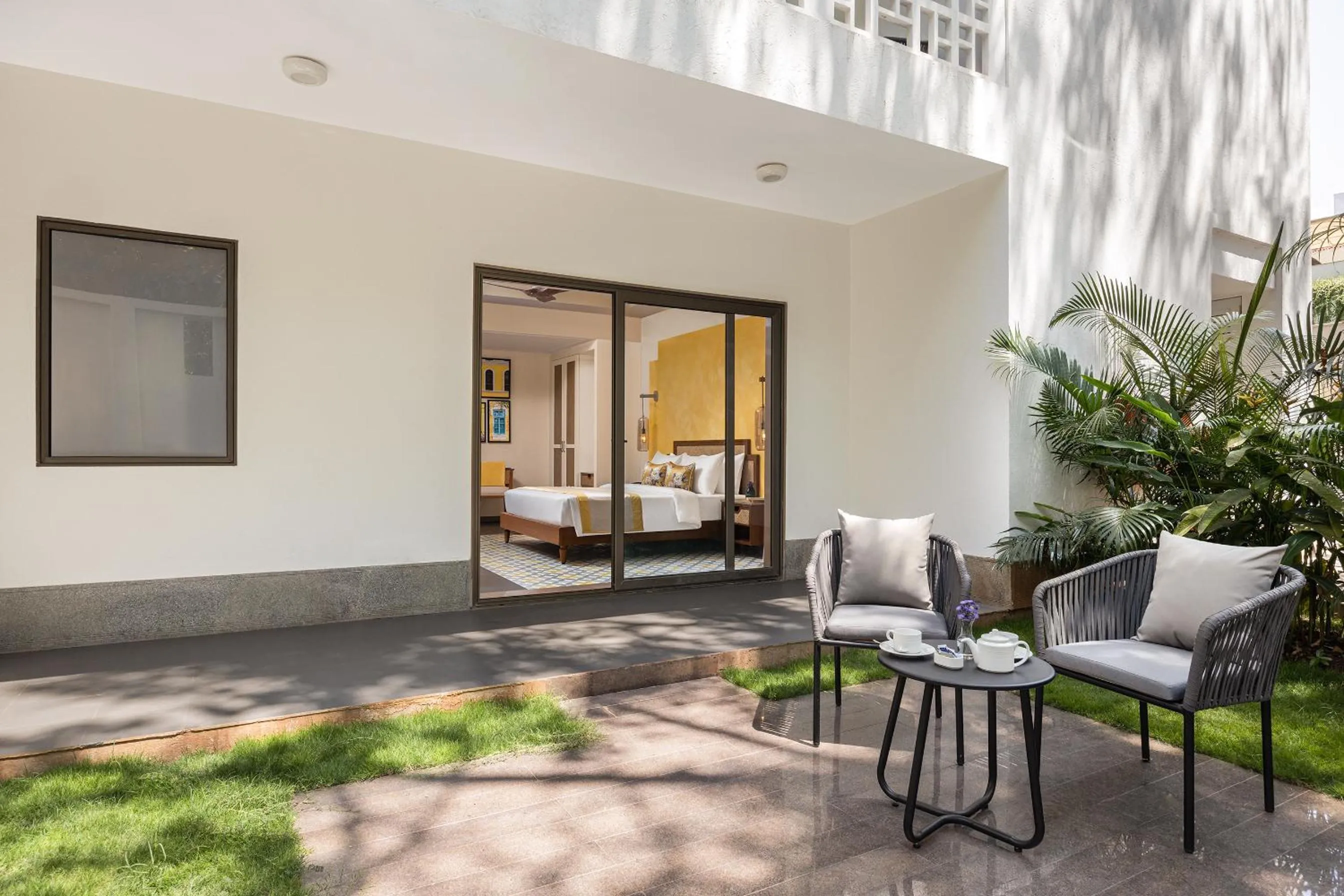 Deluxe Room with Garden in The Yellow House, Goa - IHCL SeleQtions