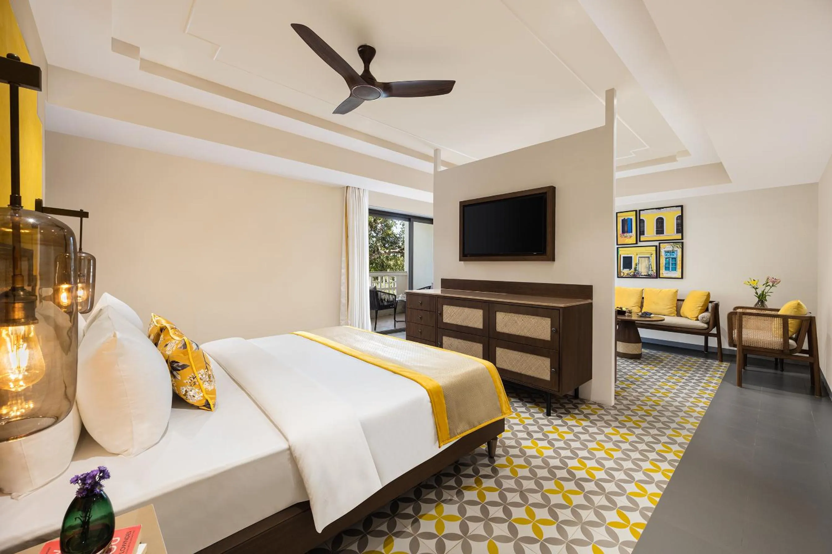 Premium Room with Balcony in The Yellow House, Goa - IHCL SeleQtions