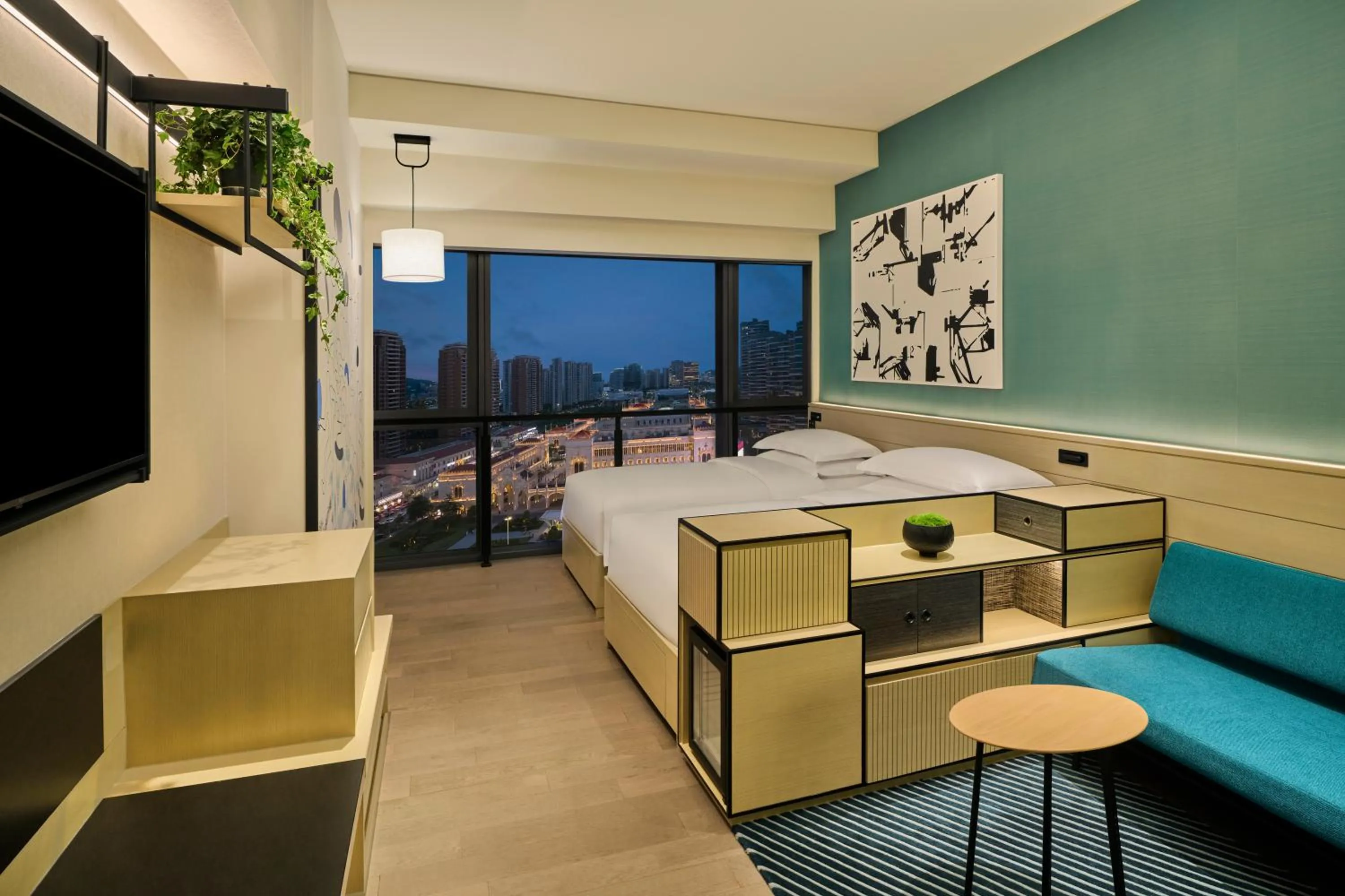 Habitat Premier Twin Room in Artyzen Habitat Hengqin Zhuhai