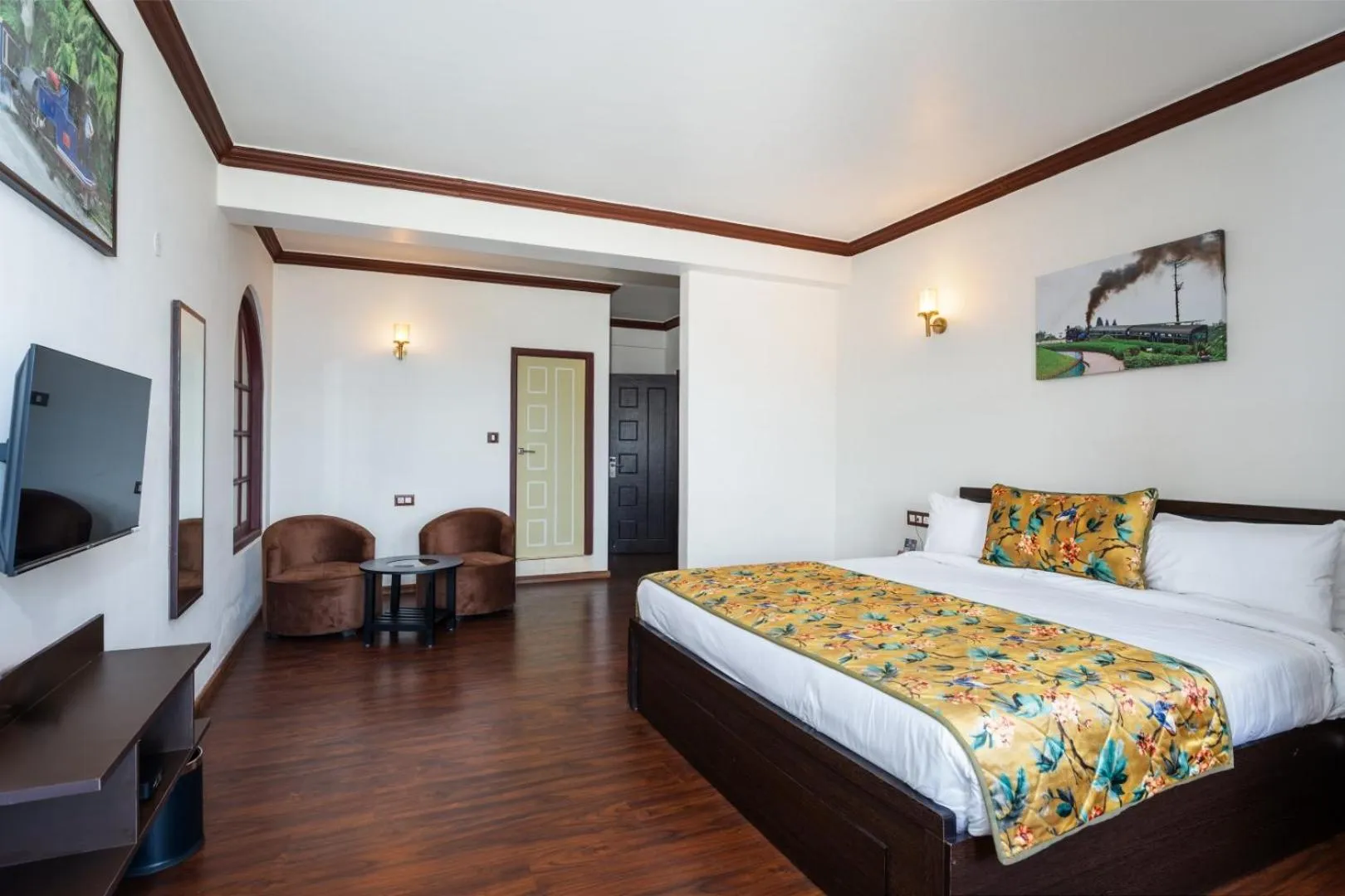 Premium Plus Room with Balcony, Mountain and River View in Summit Sherpa Mountain Hotel & Spa