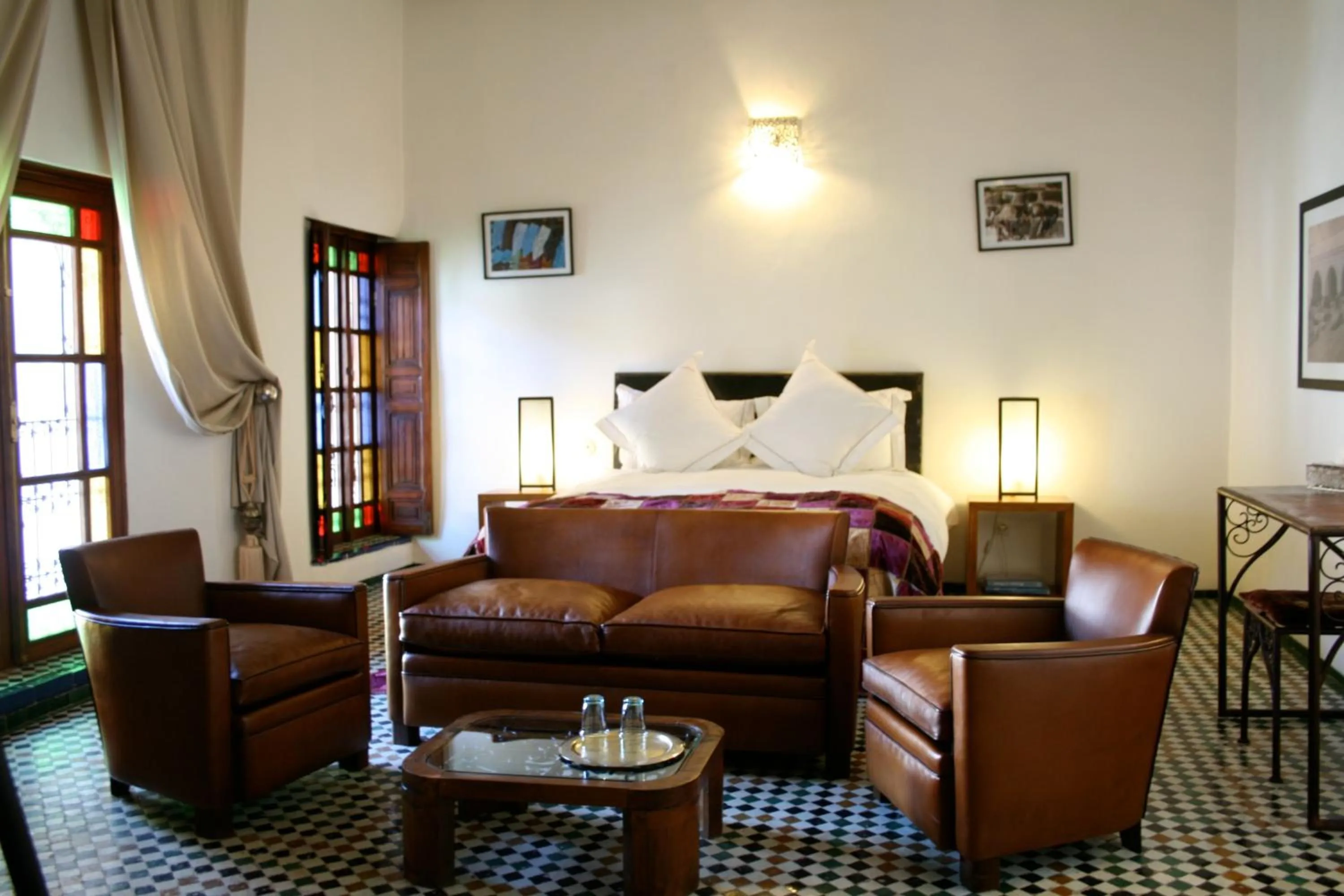 Cream Suite (2 Adults) in Riad Laaroussa