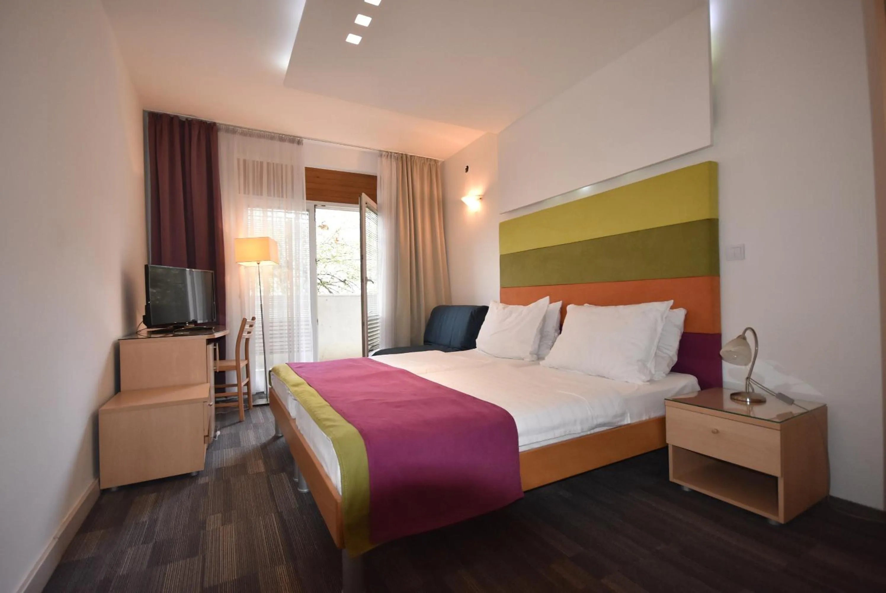 Double or Twin Room with Balcony in Hotel Hecco