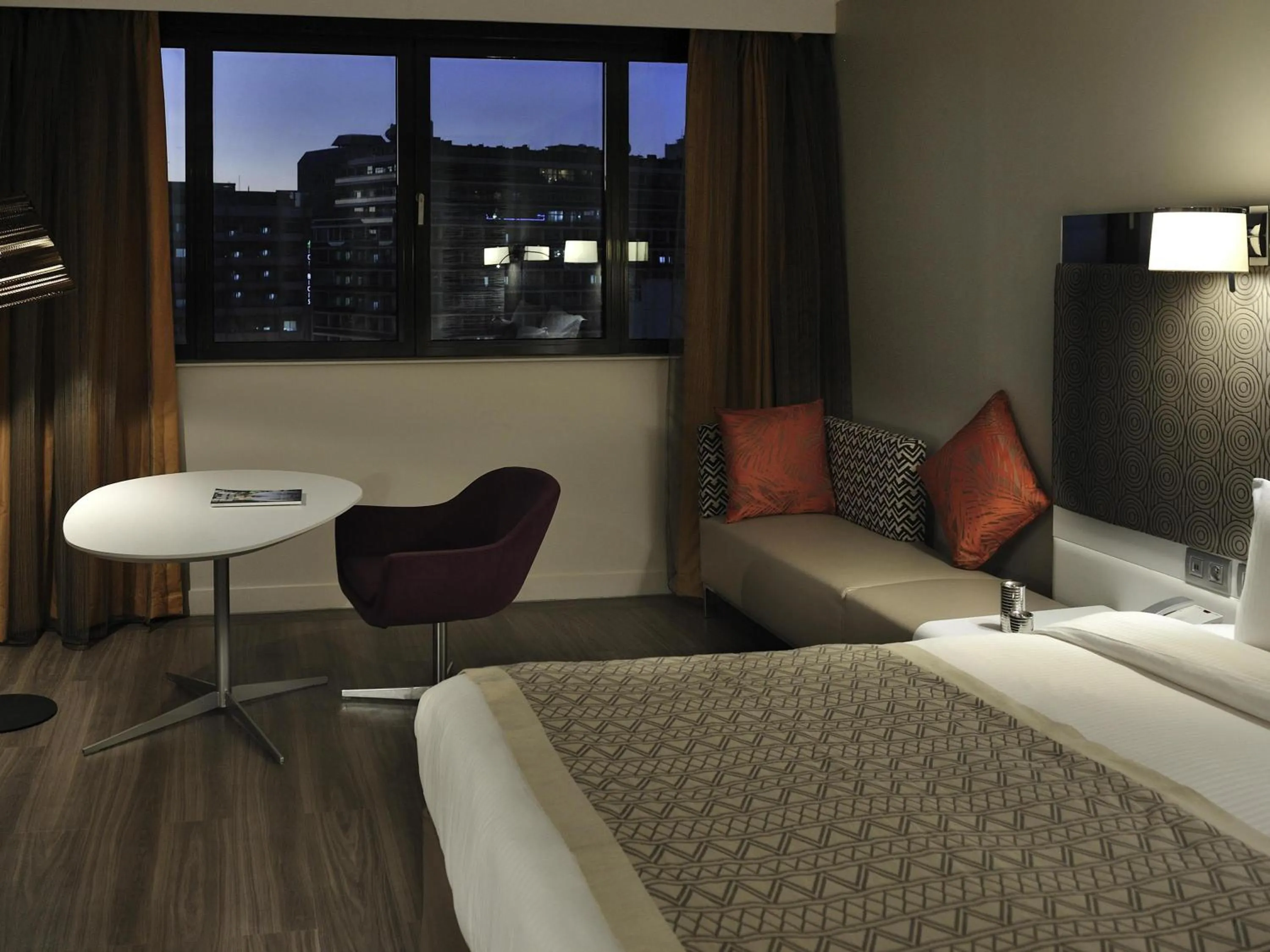 Superior King Room with City View in Pullman Dakar Teranga