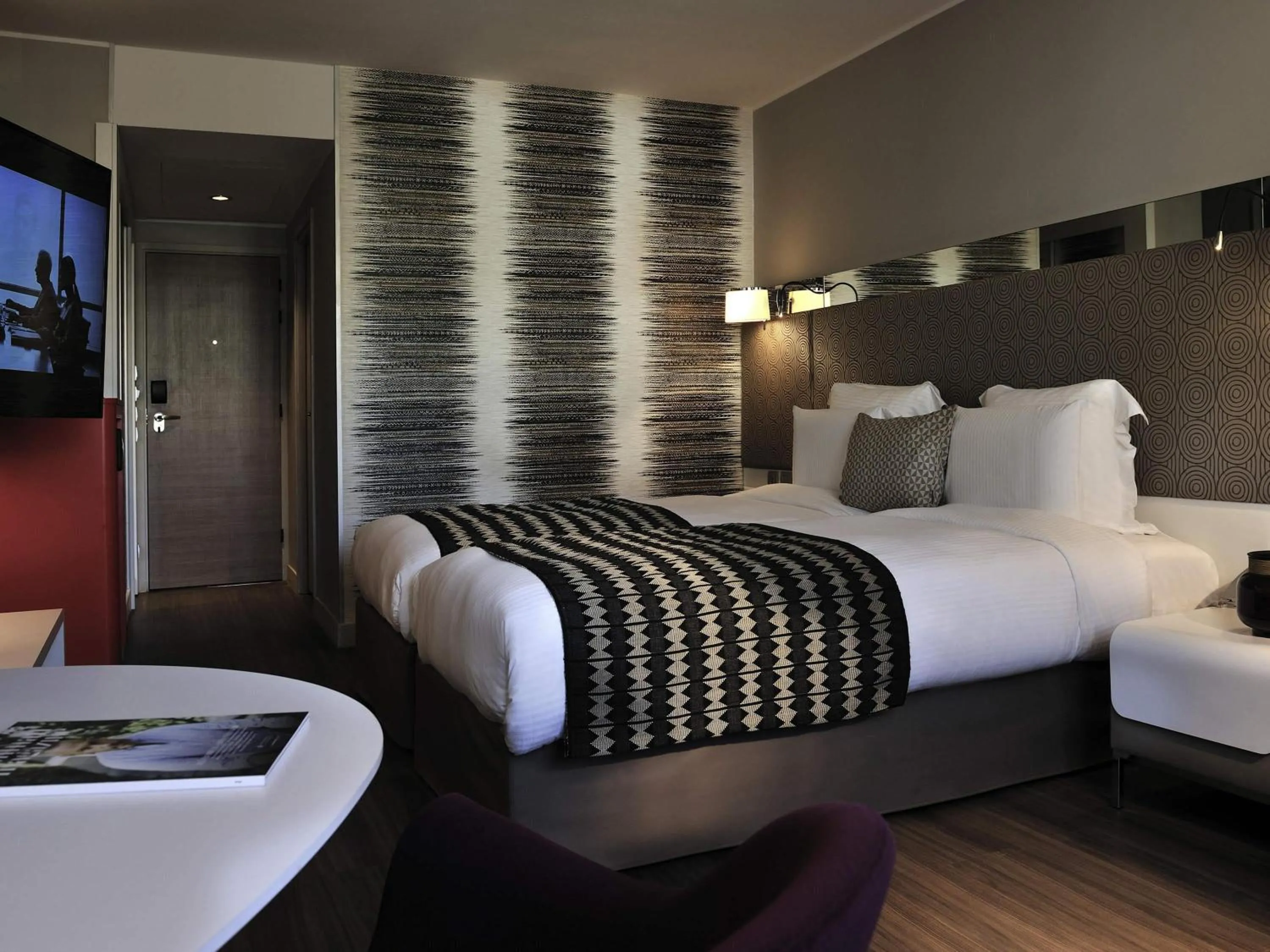 Superior Twin Room with City View in Pullman Dakar Teranga