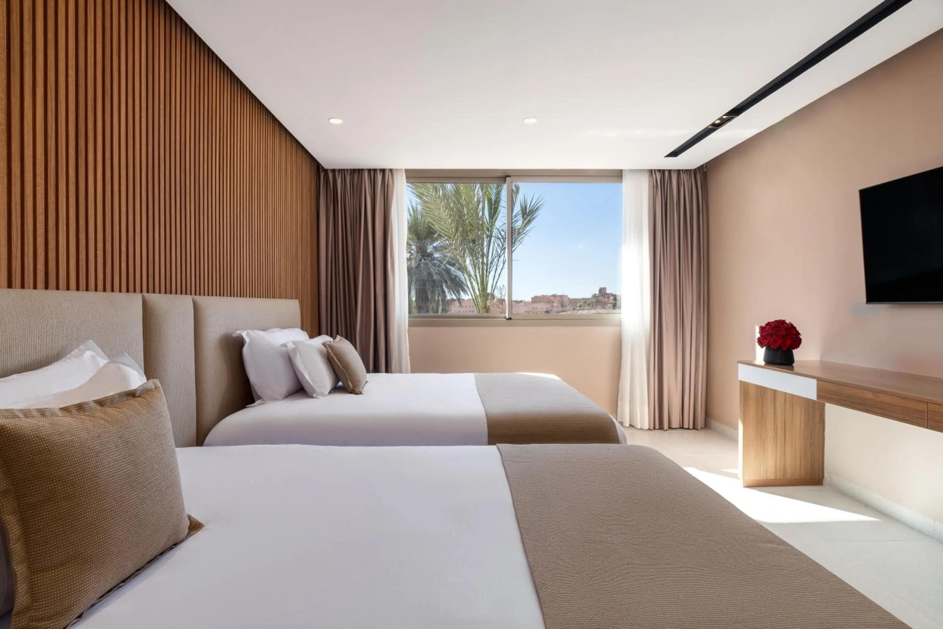 Premium Room, 2 Queen Beds, Garden View - single occupancy in Kenzi Rissani