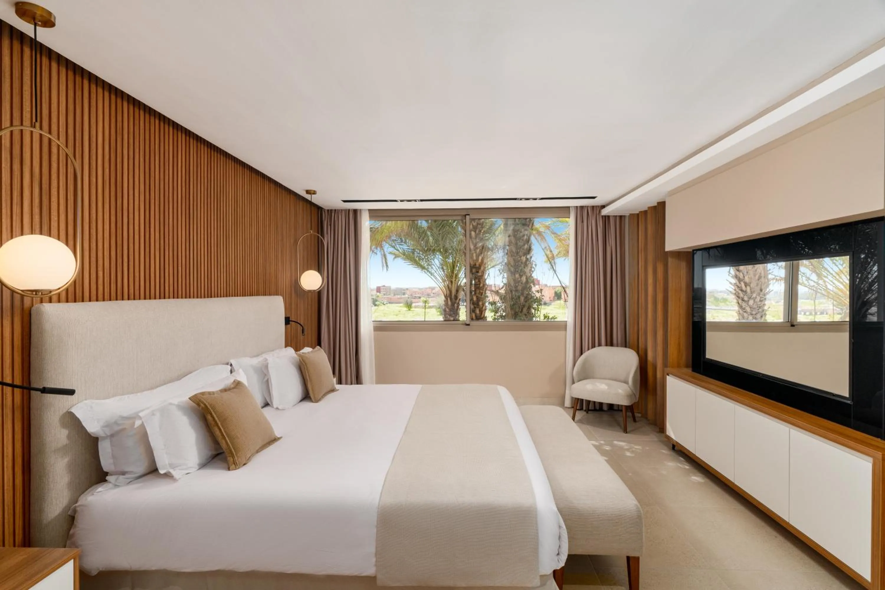 Premium Suite, King Size Bed with Garden View - single occupancy in Kenzi Rissani