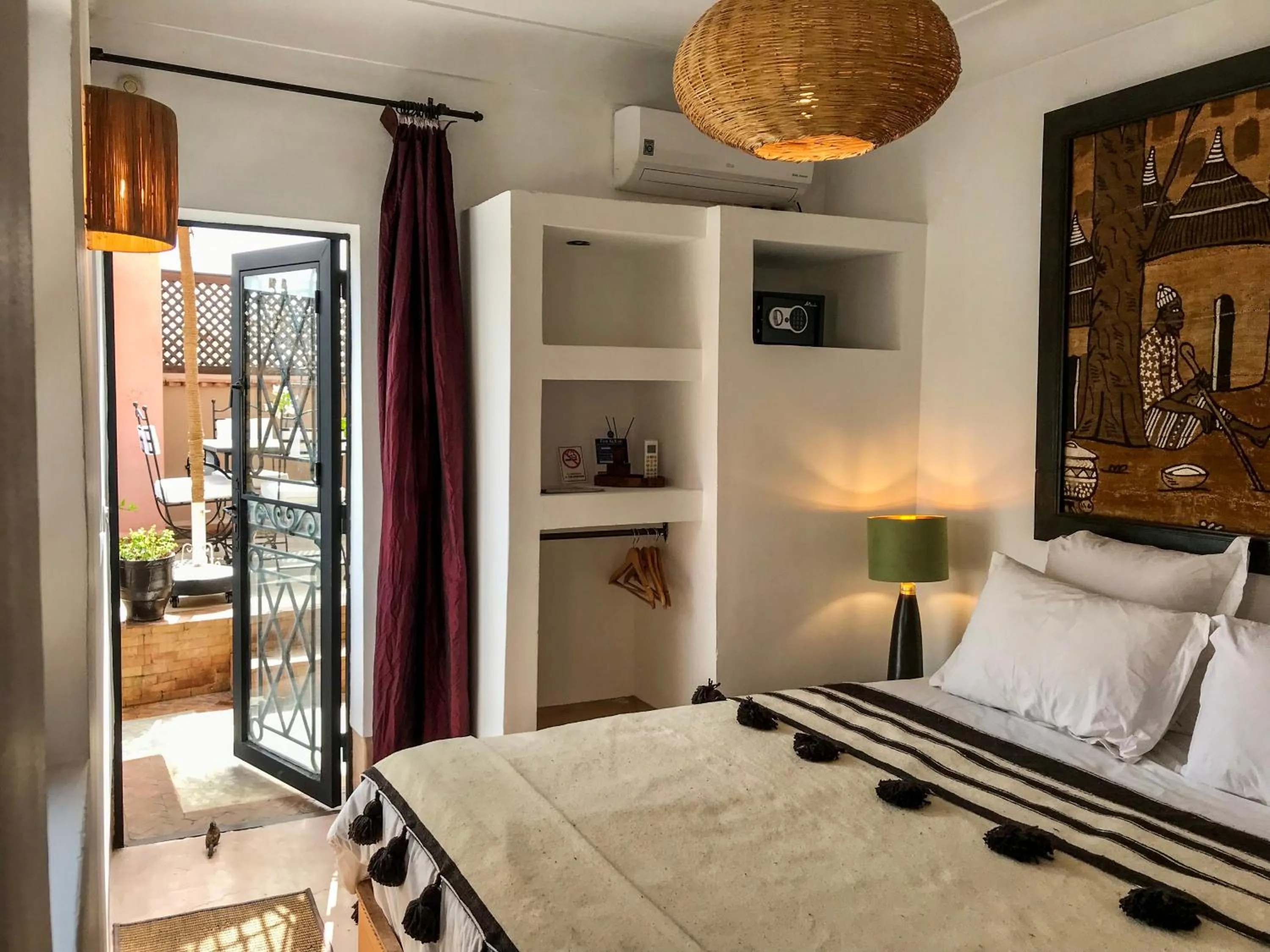 Terrace Double Room with Private Bathroom in Riad Dar Zaman