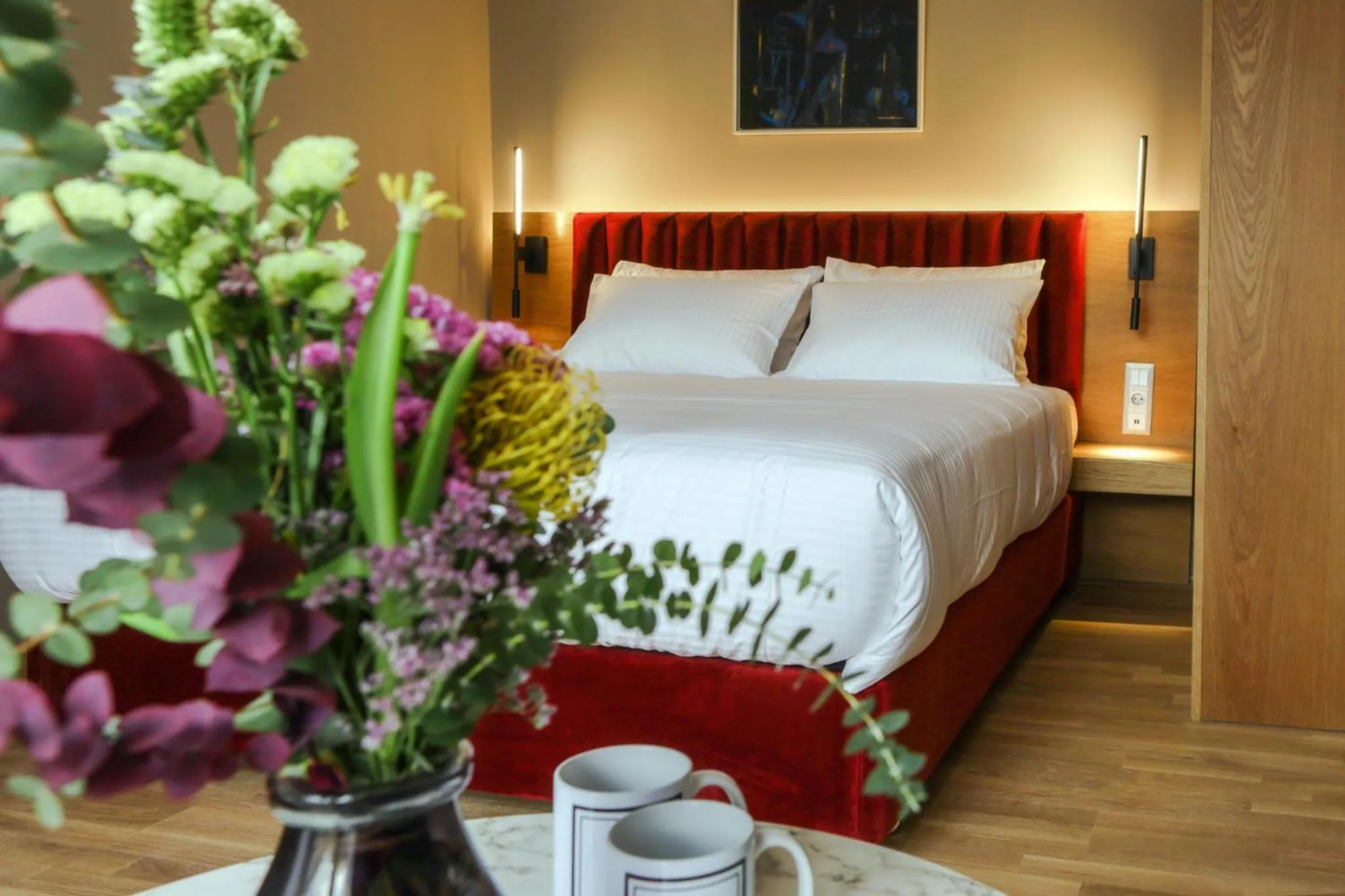 Deluxe Double Room with City View in Urban Frame Acropolis