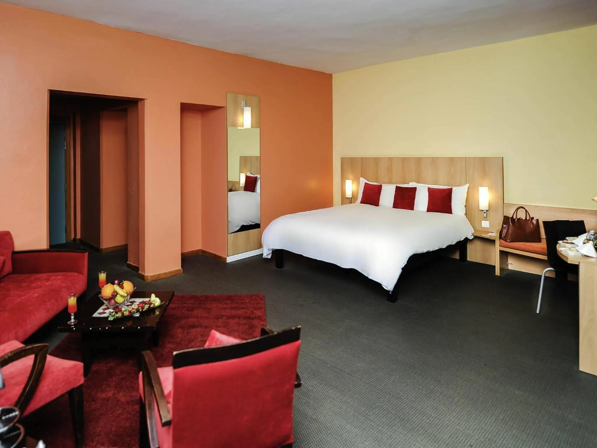 Junior Suite with One Double Bed and Sofa in Ibis Marrakech Palmeraie