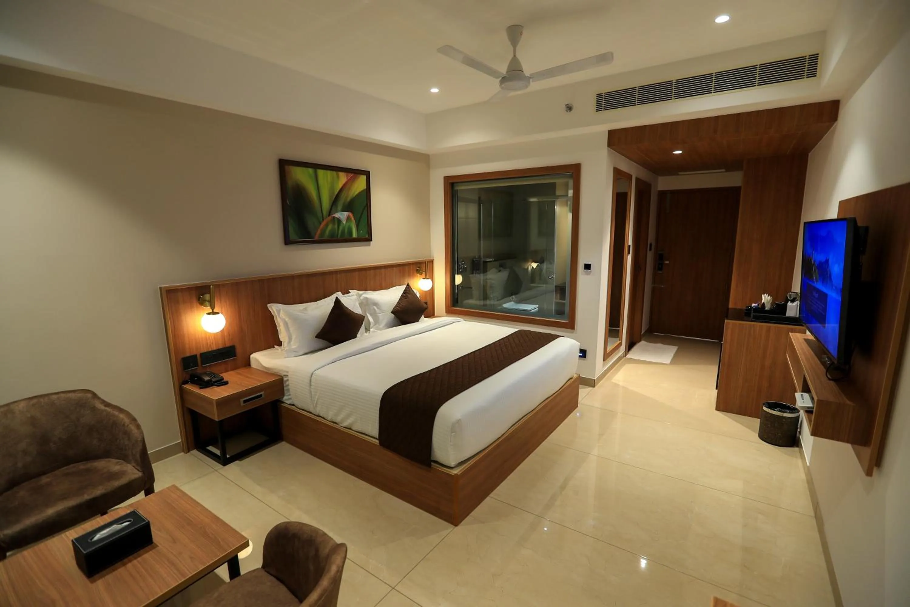 Standard Double Room in Hotel Saffron Wayanad